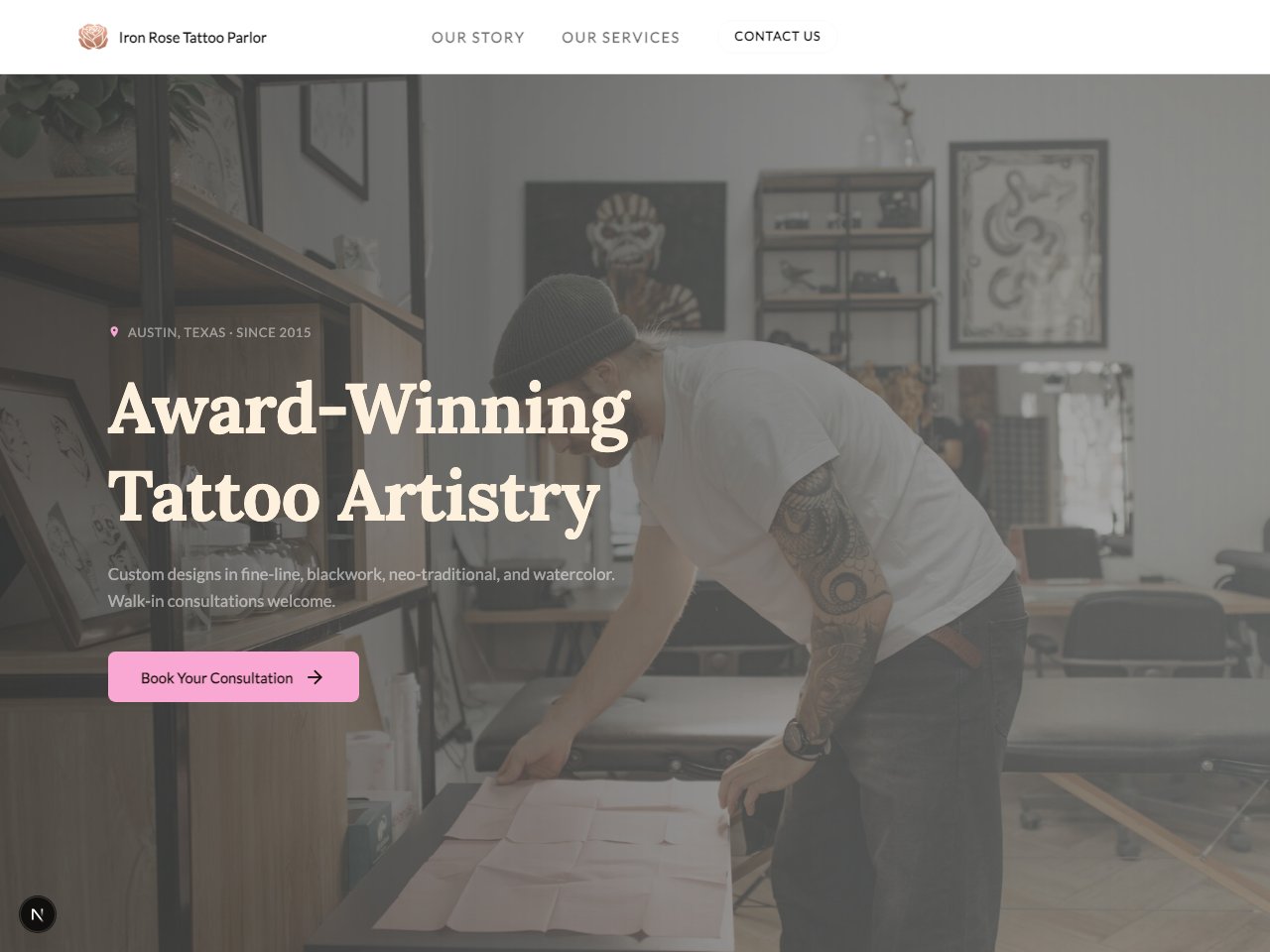 Iron Rose Tattoo Parlor