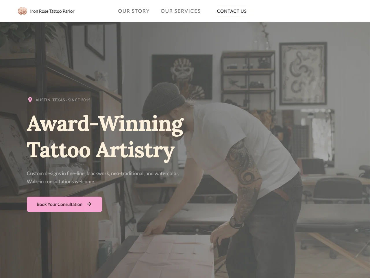 Iron Rose Tattoo Parlor