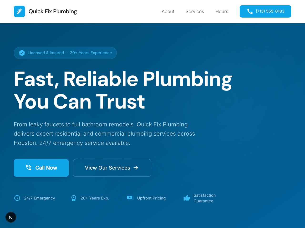 Quick Fix Plumbing
